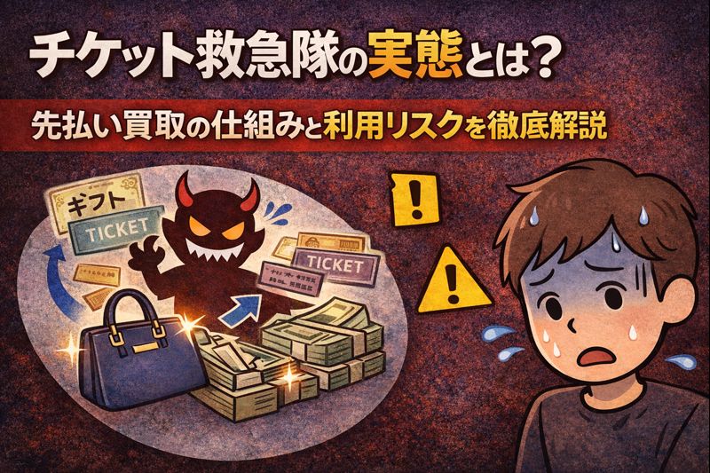 チケット救急隊の実態について解説した記事のアイキャッチ画像