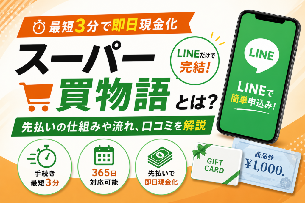 スーパー買物語について解説
